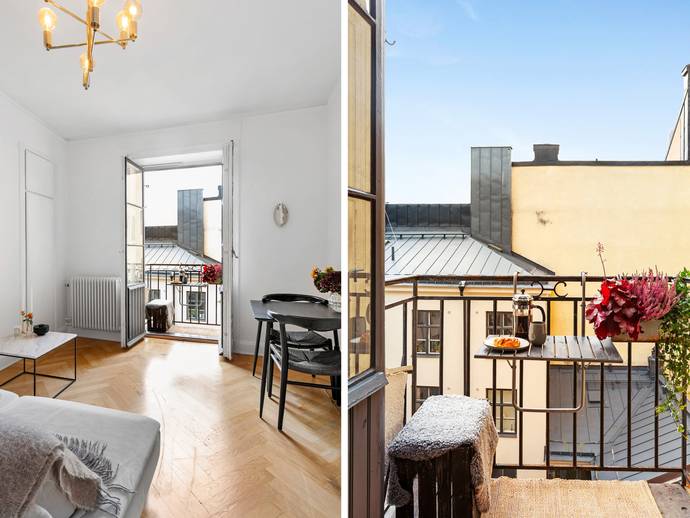 1 rok · 22,4 m² · Storgatan 30, 4 tr