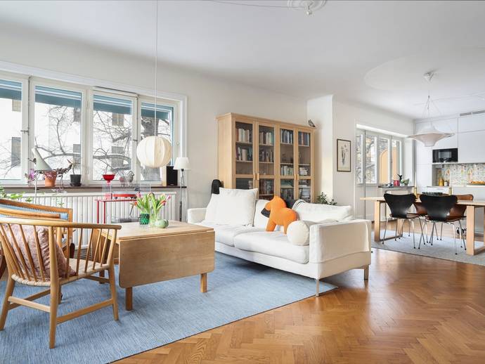 4,5 rok · 117 m² · Garvargatan 22, 1,5 tr