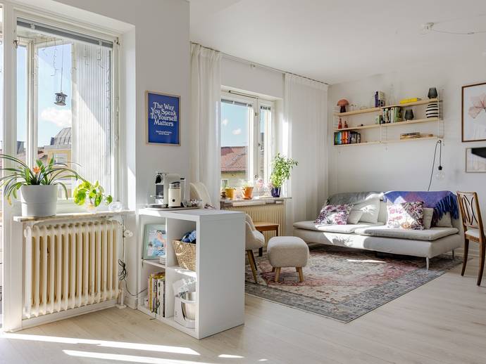 2 rok · 55 m² · Tallidsvägen 7, 3 tr