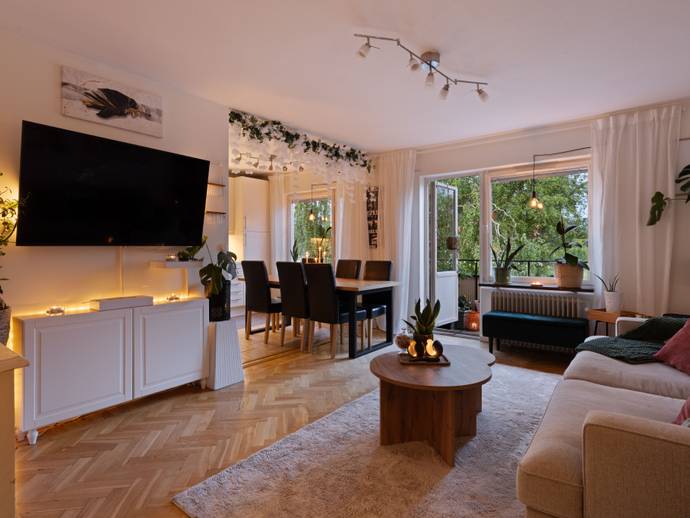 2 rok · 57 m² · Skebokvarnsvägen 95, 3tr
