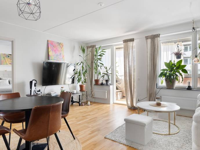 2 rok · 49 m² · Evenemangsgatan 34, 12 tr!
