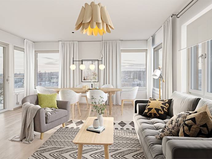 4 rok · 95,5 m² · Strömsörgatan 12B