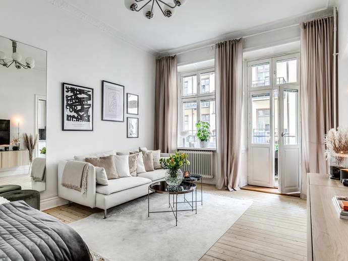 1 rok · 35 m² · Fleminggatan 95 A, 1 tr ög