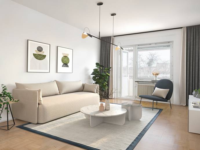 2 rok · 58 m² · Ulvsbygatan 3B