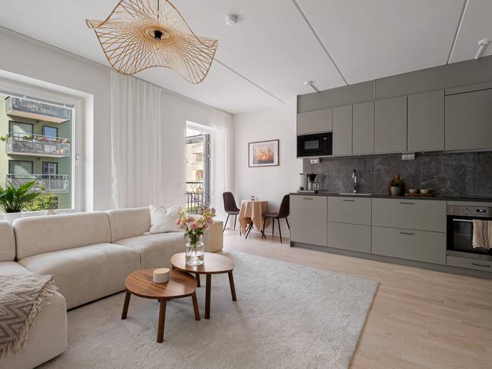 2 rok · 45 m² · Fribordsgränd 5
