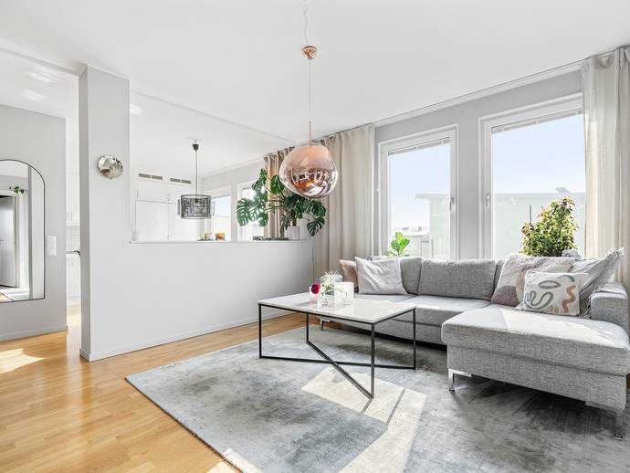 3 rok · 69,5 m² · Rabattvägen 42, vån 5/5