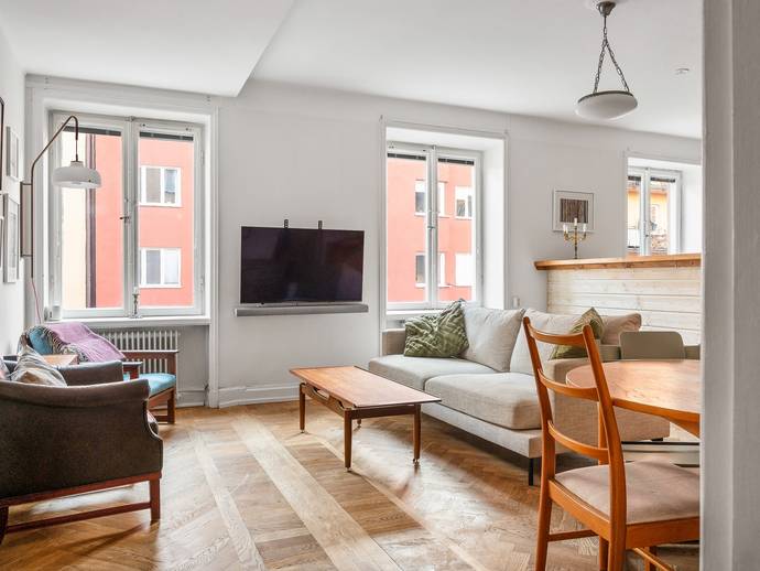 2 rok · 59 m² · Sågargatan 16, 2,5 tr