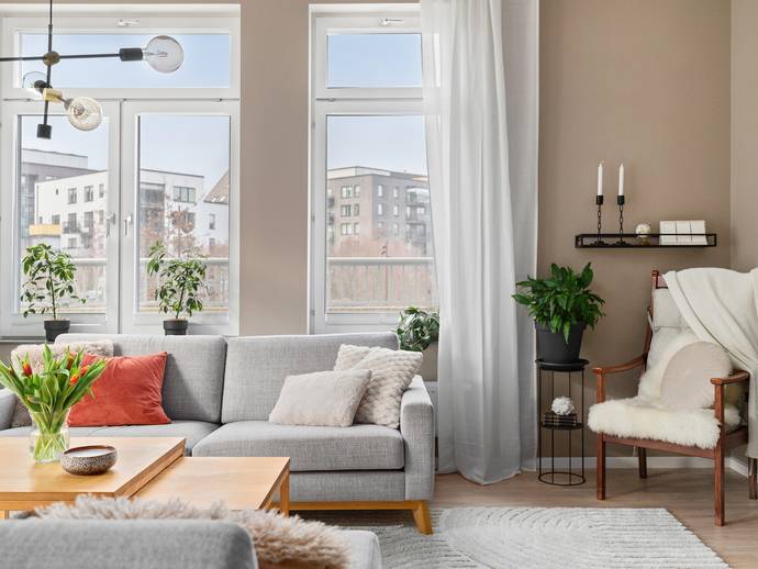2 rok · 68 m² · Hedtångsvägen 5B