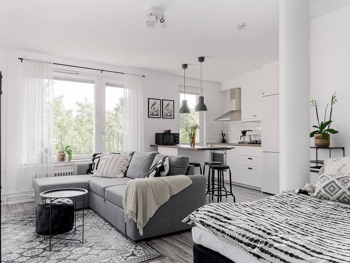 1 rok · 32 m² · Östra Bergsgatan 23
