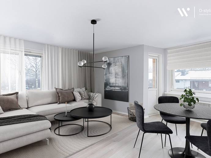 2 rok · 57 m² · Tybblegårdarna 4A