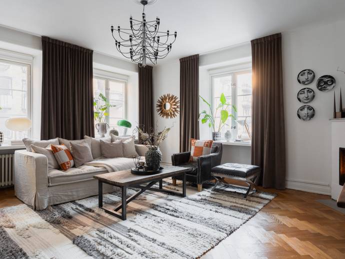 3 rok · 75 m² · Tegnérsgatan 9A