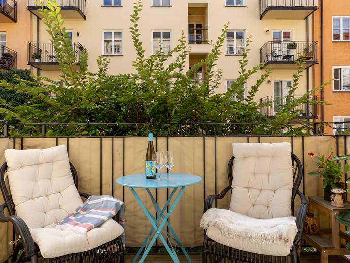 1 rok · 28 m² · Bohusgatan 27A, Över gård