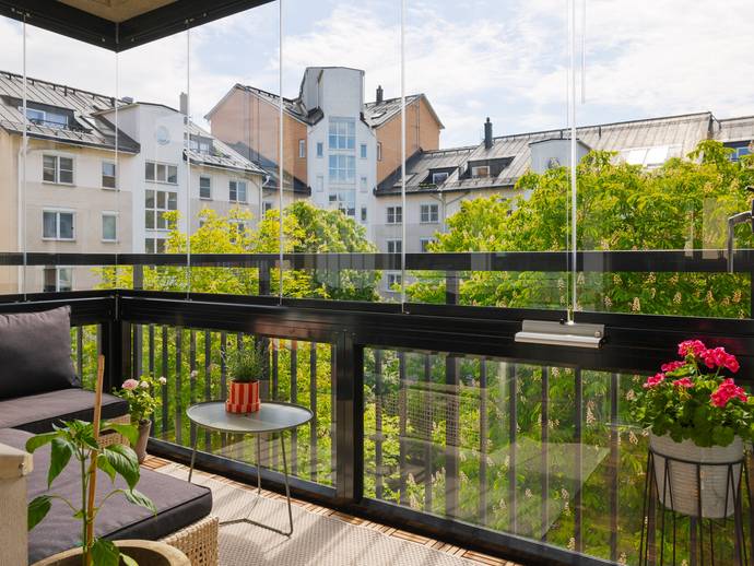 4 rok · 91 m² · Magnus Ladulåsgatan 45, 4 tr, Garage och gäst WC!