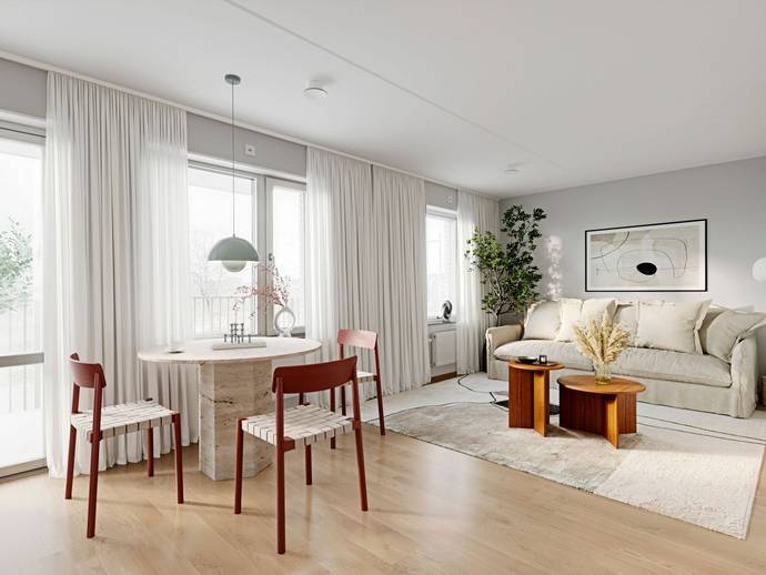 1 rok · 35,5 m² · Kunskapsgatan 19