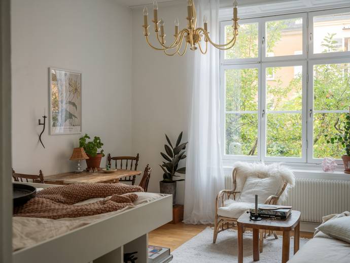 1 rok · 27 m² · Kattgränd 3 A, 1 tr ö.g.