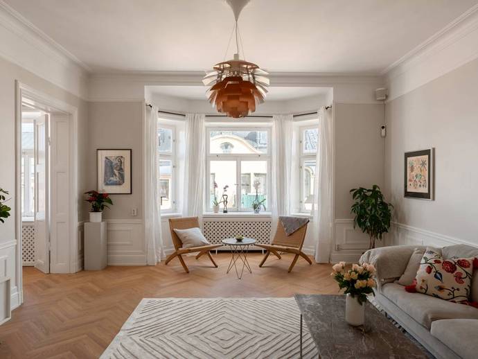4 rok · 123 m² · Hagagatan 37
