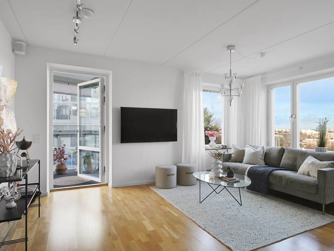 3 rok · 69 m² · Nybohovsbacken 42, vån 2