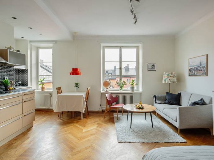 1 rok · 34 m² · Krukmakargatan 31 B, 5 tr