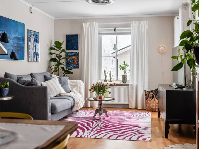 2 rok · 59,5 m² · Skogsfruvägen 1B
