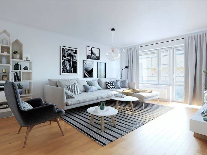 2 rok · 67,5 m² · Väderkvarnsgatan 21 B