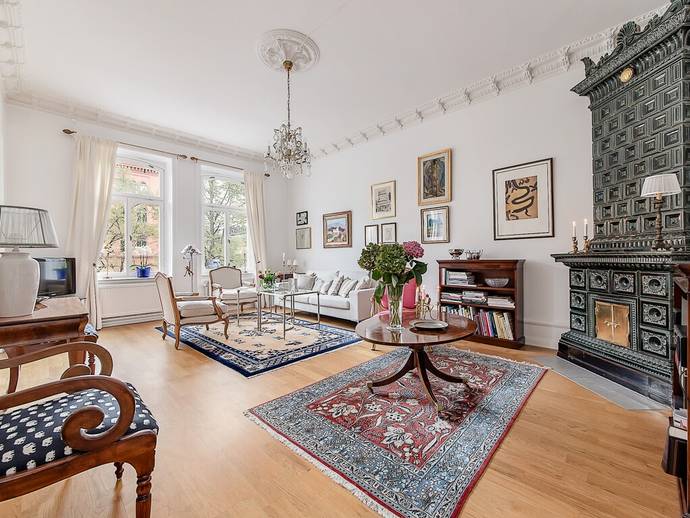 4 rok · 105 m² · Banérgatan 17, 2 tr