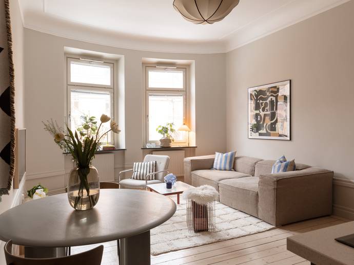 2 rok · 42 m² · Östgötagatan 45, 3 tr