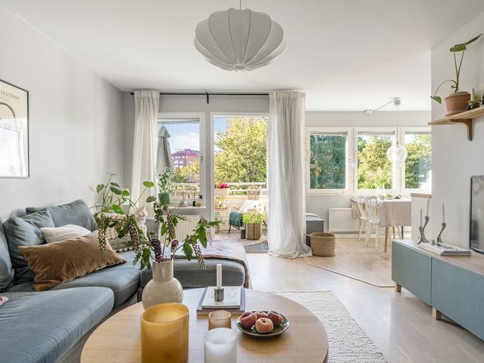 3 rok · 59 m² · Blomgatan 8, Vån 4/4