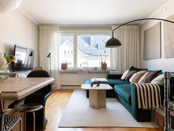 2 rok · 45 m² · Grindsgatan 52, 6 tr
