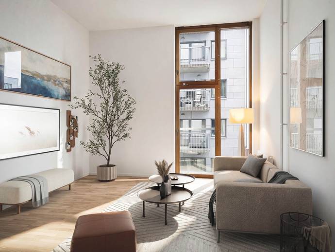 1 rok · 32 m² · Rosendalsvägen 12C LGH C1106