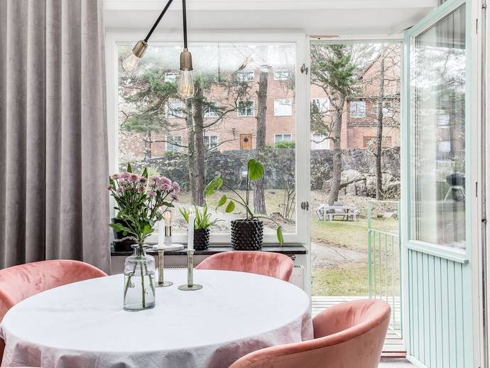 1,5 rok · 36 m² · Gammelgårdsvägen 19, 1/2 tr m. uteplats