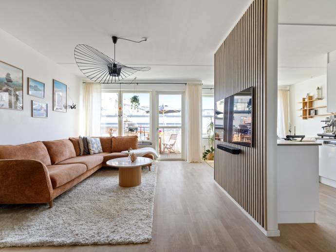 3 rok · 73 m² · Fredsborgsgatan 6, 5 tr