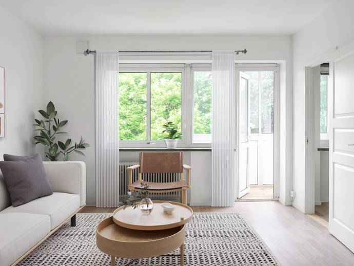 2 rok · 43,5 m² · Ehrenbuschsgatan 3B