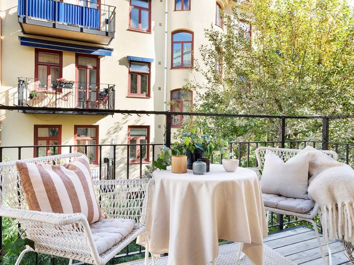 3 rok · 62 m² · Gästrikegatan 14A, 2tr över gård