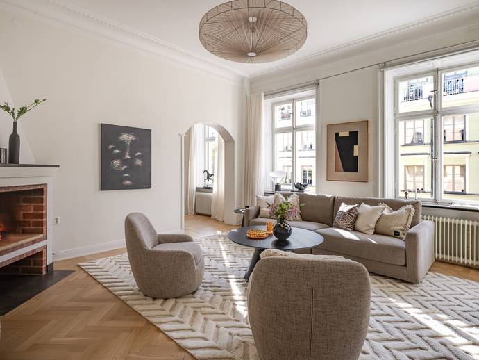 3 rok · 86,5 m² · Sibyllegatan 36
