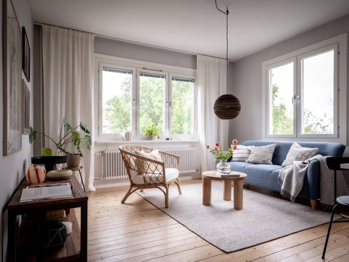2 rok · 45 m² · Hjorthagsgatan 3D