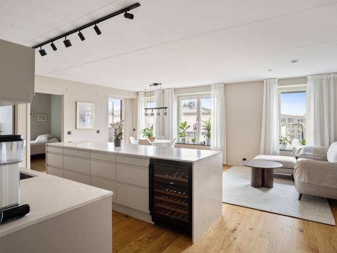 3 rok · 78,5 m² · Warfvinges väg 18, vån 5