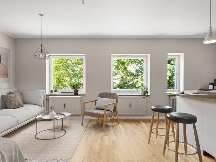 1 rok · 29 m² · Mörsilsgatan 24, Entréplan