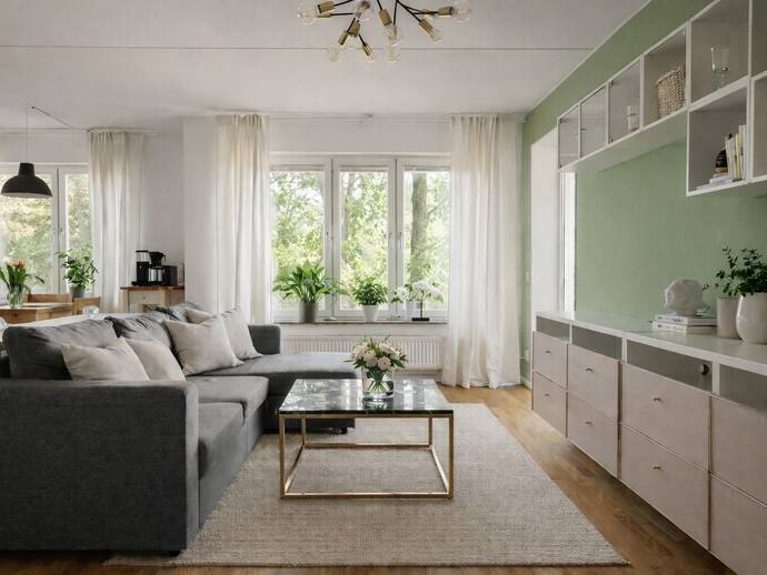 2 rok · 58 m² · Ada Nilssons gata 19, 2tr