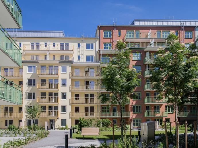 2 rok · 57 m² · Solnavägen 41, 3 tr