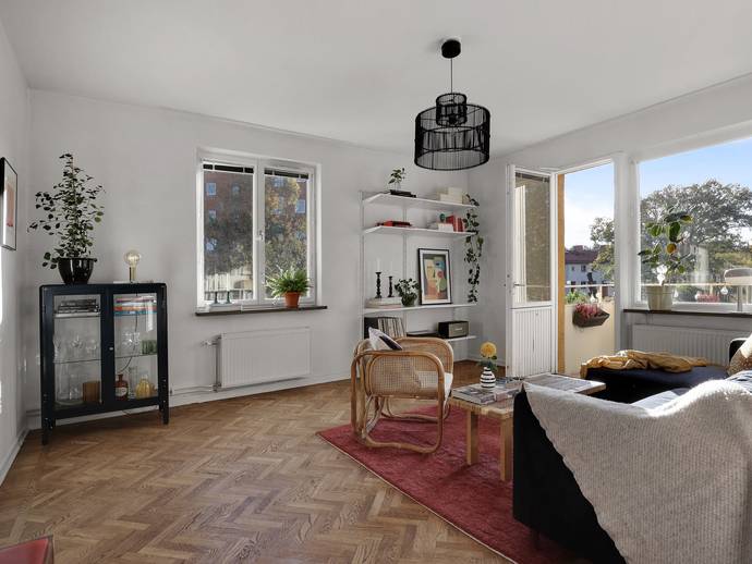 2,5 rok · 58 m² · Sjöbjörnsvägen 38, vån 3