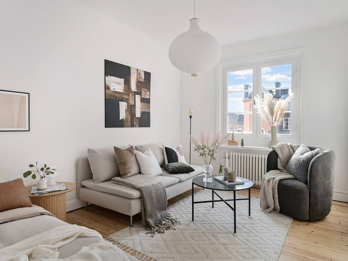 1 rok · 28 m² · Sankt Eriksgatan 7, 5tr