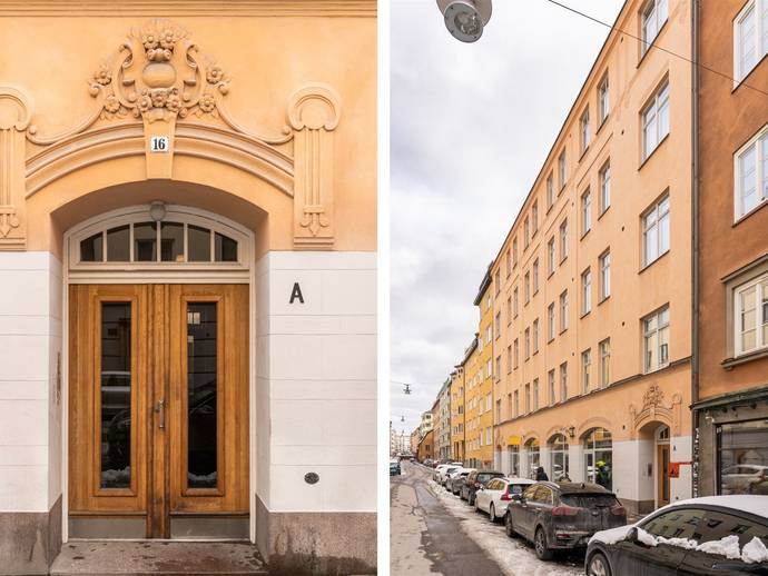 2 rok · 57 m² · Bondegatan 16 A, 2 tr