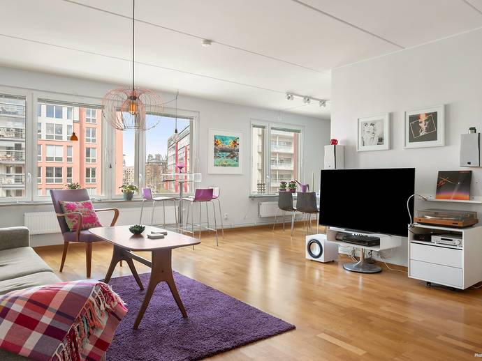 4 rok · 109,5 m² · Drottningholmsvägen 53, 9 Tr
