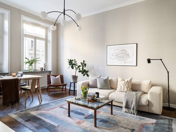 2 rok · 54 m² · Rådmansgatan 79, 2tr