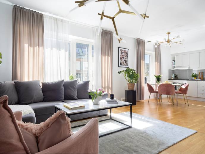 2 rok · 66 m² · Franzéngatan 16, 5 tr