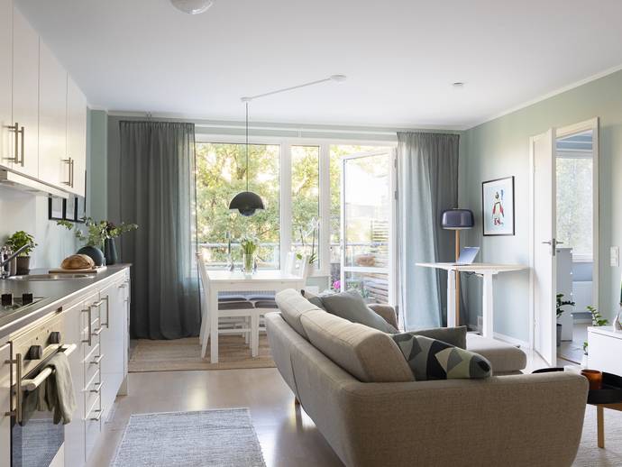2 rok · 48 m² · Tellusborgsvägen 92, vån 1