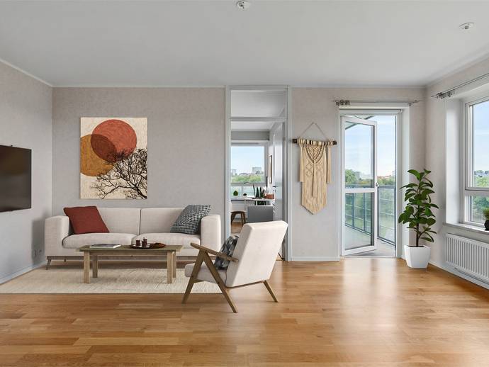 3 rok · 69 m² · Gulddragargränd 52 vån 7