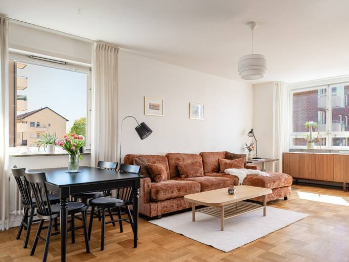 3 rok · 83 m² · Trädgårdsgatan 20A, vån 2