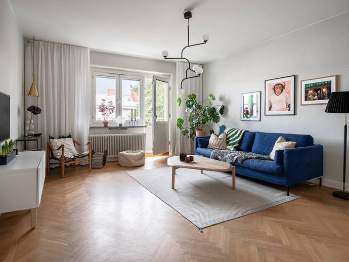 3 rok · 77 m² · Tranebergsvägen 42, 3tr - hiss finns