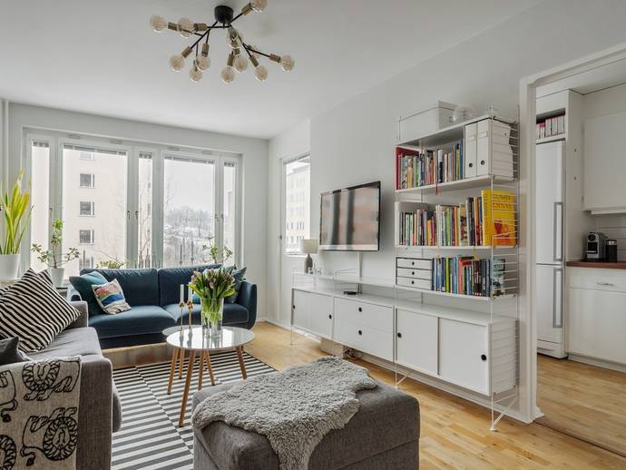 2 rok · 60 m² · Drakenbergsgatan 8, 4 tr